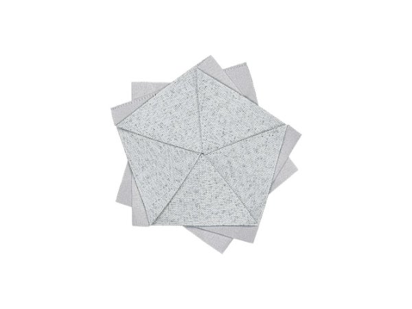 Iittala X Issey Miyake P&ouml;yt&auml;kukkanen, 15 cm, vaaleanharmaa