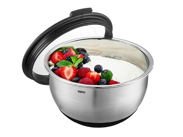 GEFU Muovo Vatkauskulho kannella, 16 cm